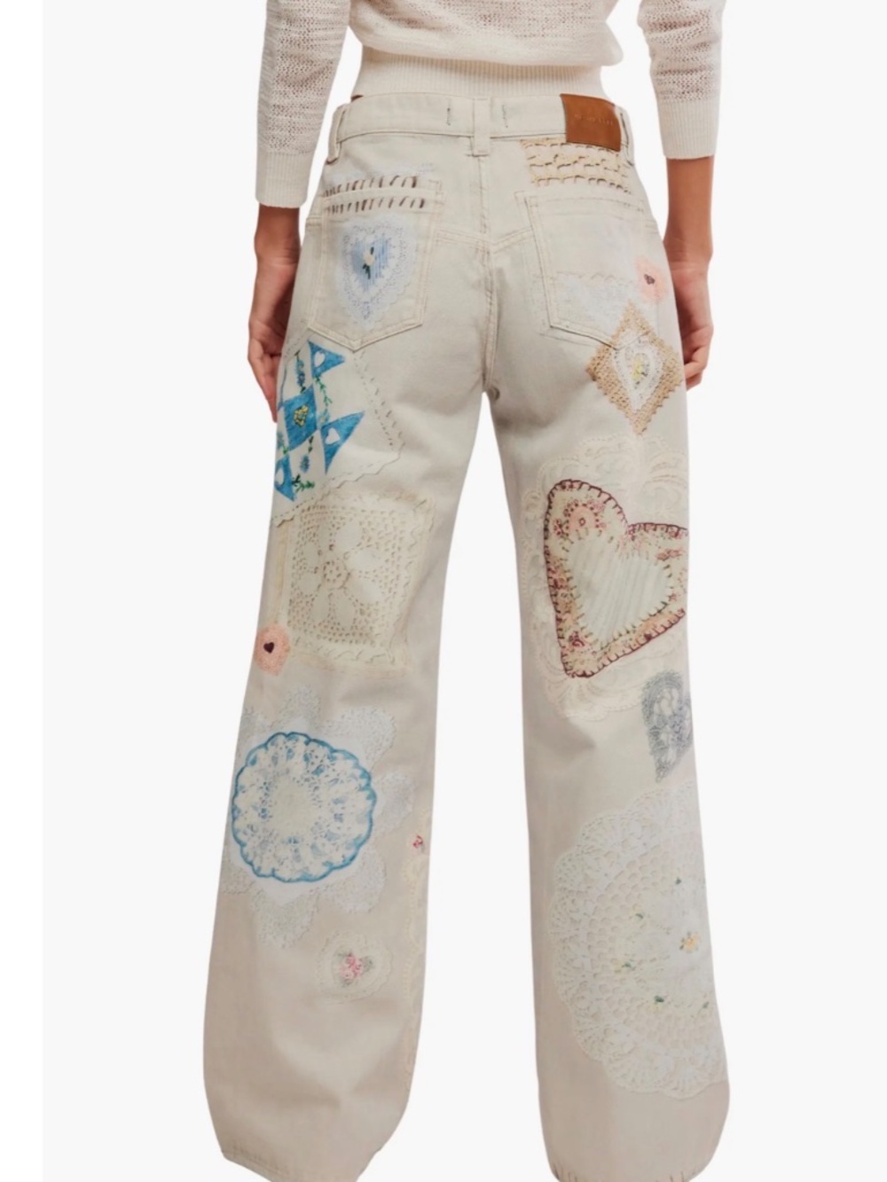 Free People Illusions Slouch Straight Leg Jeans, Size 28/US 6 - Picture 2 of 16